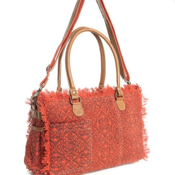 Myra Triple Fork Ranch Tote Bag - Picture 8 of 11